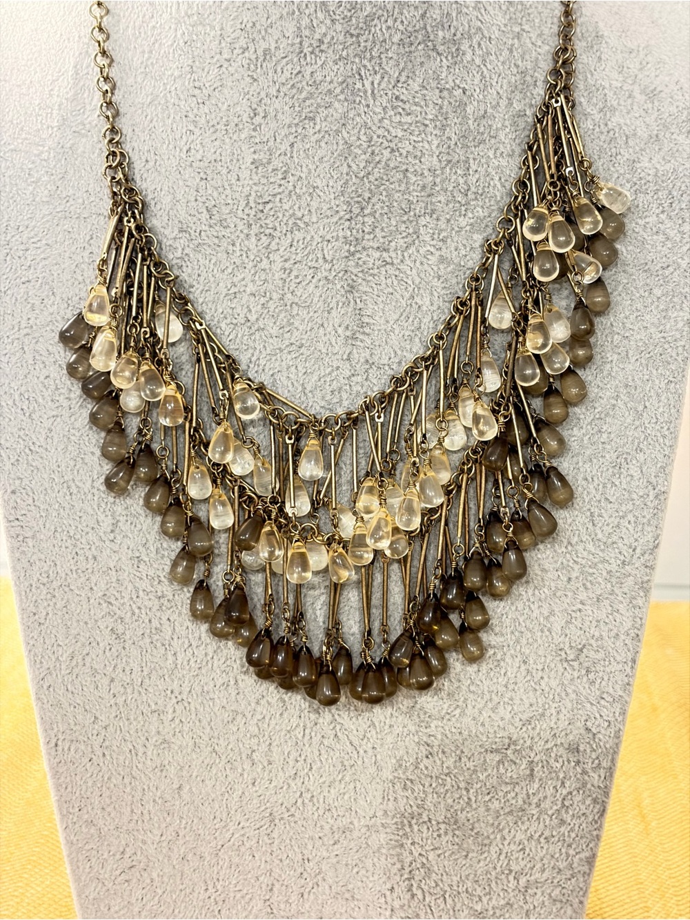 Coldwater Creek Waterfall Necklace